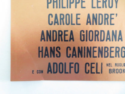 SANDOKAN 2 PART - B ITALIAN FOTOBUSTA POSTER KABIR BEDI ADOLFO CELI 1976 - Rendezvous Cinema