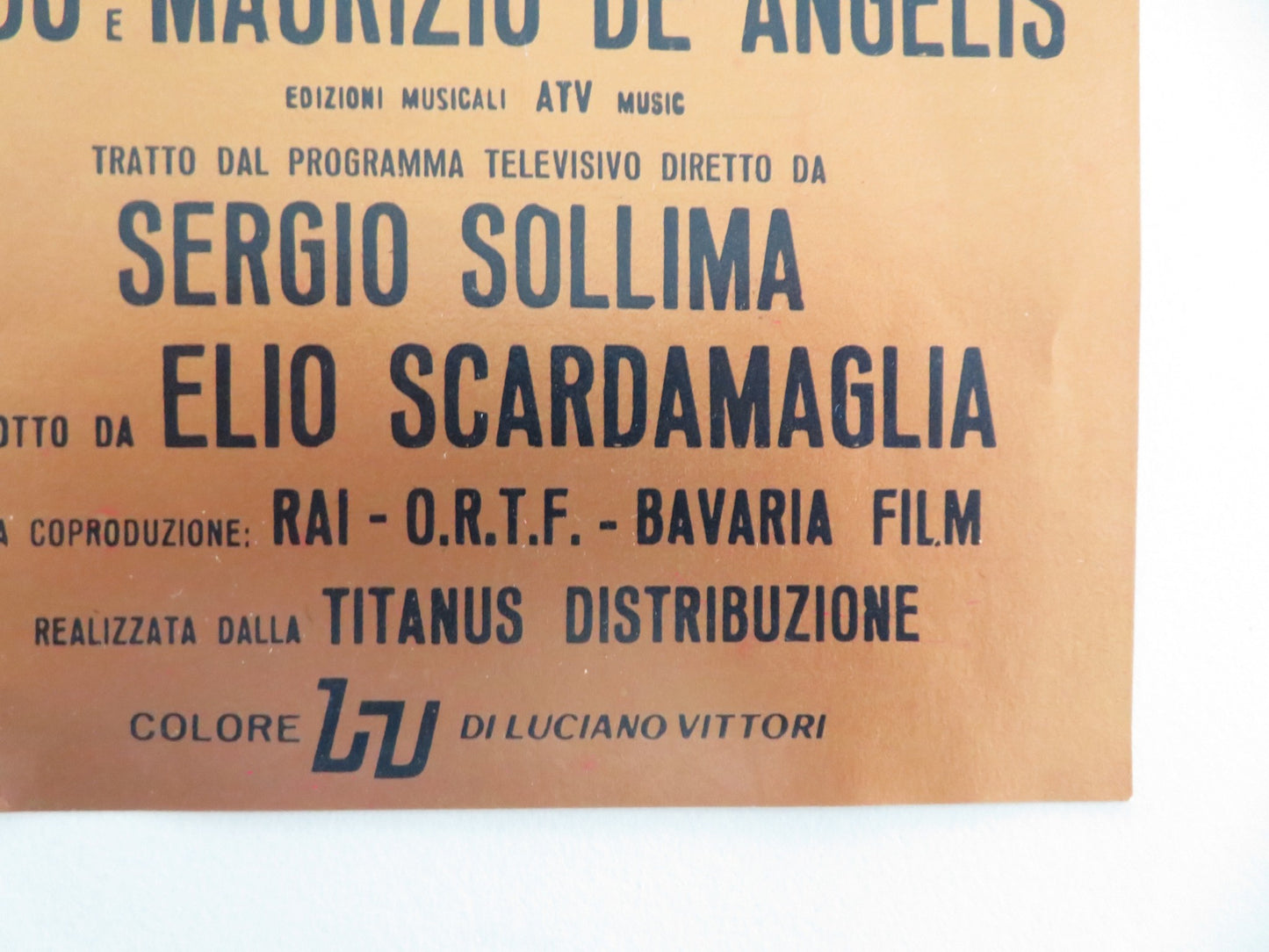 SANDOKAN 2 PART - B ITALIAN FOTOBUSTA POSTER KABIR BEDI ADOLFO CELI 1976 - Rendezvous Cinema