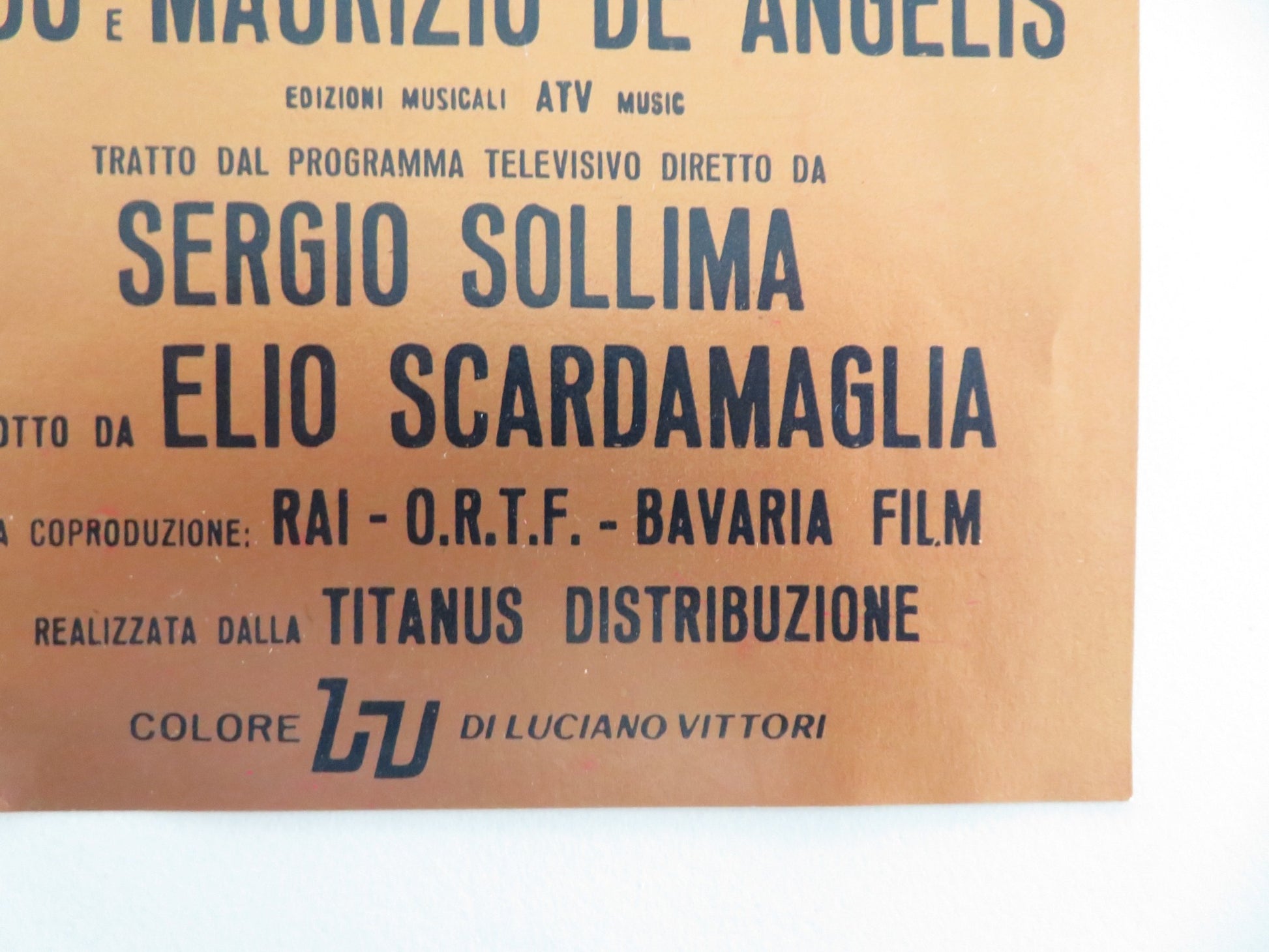 SANDOKAN 2 PART - B ITALIAN FOTOBUSTA POSTER KABIR BEDI ADOLFO CELI 1976 - Rendezvous Cinema