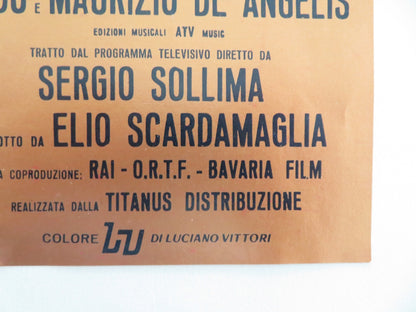 SANDOKAN 2 PART - B ITALIAN FOTOBUSTA POSTER KABIR BEDI ADOLFO CELI 1976 - Rendezvous Cinema
