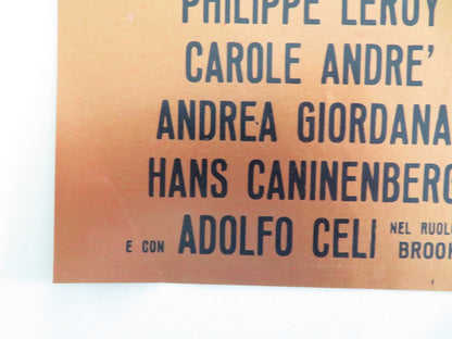 SANDOKAN 2 PART - C ITALIAN FOTOBUSTA POSTER KABIR BEDI ADOLFO CELI 1976 - Rendezvous Cinema