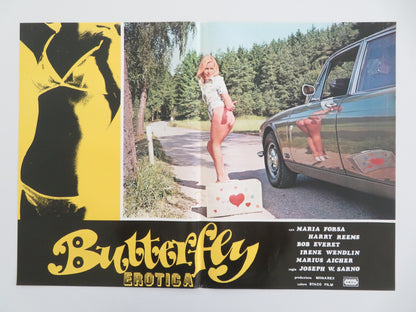 BUTTERFLIES - C ITALIAN FOTOBUSTA POSTER MARIE FORSA HARRY REEMS 1975 - Rendezvous Cinema