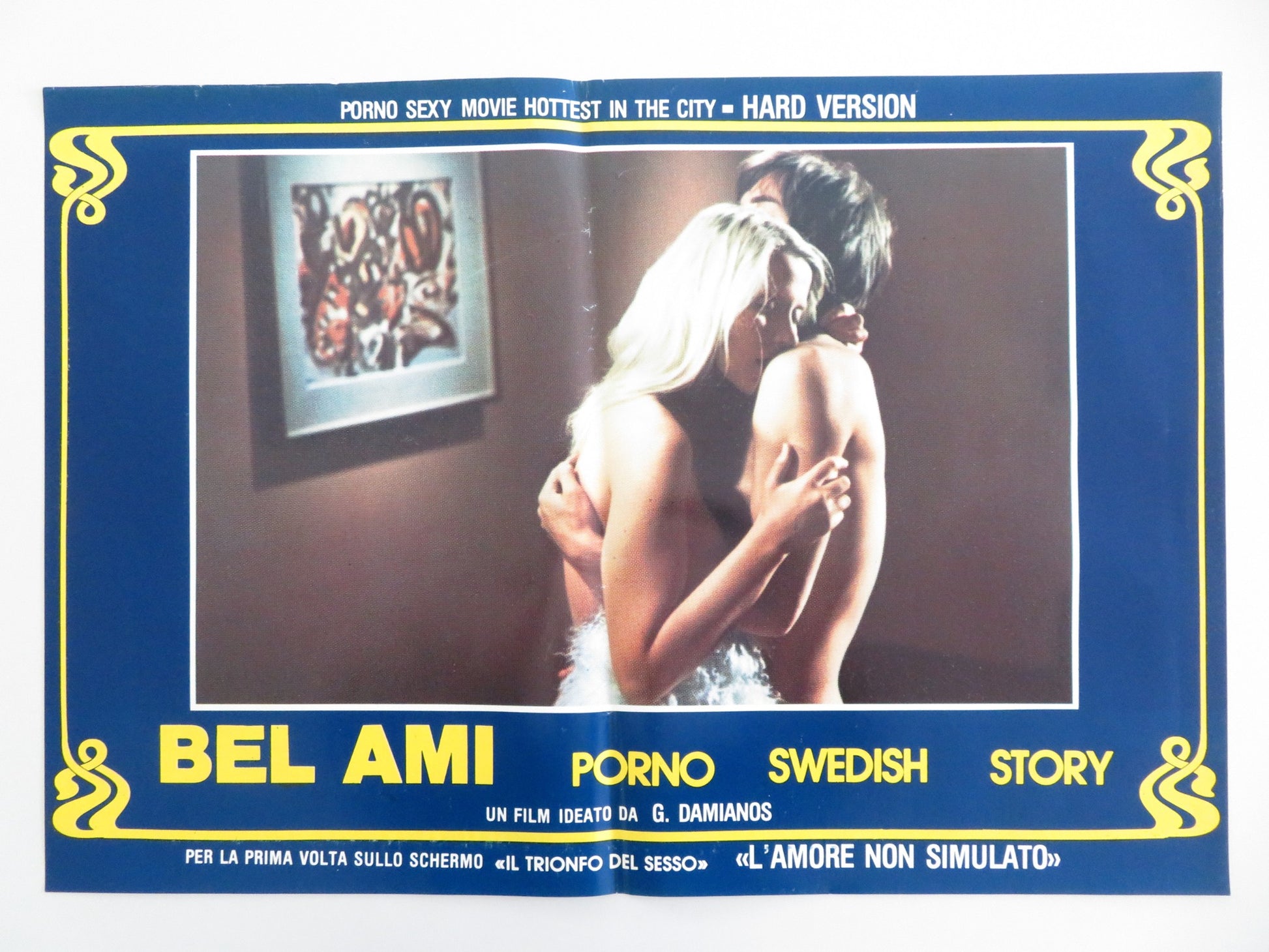 BEL AMI - B ITALIAN FOTOBUSTA POSTER HARRY REEMS CHRISTA LINDER 1976 - Rendezvous Cinema