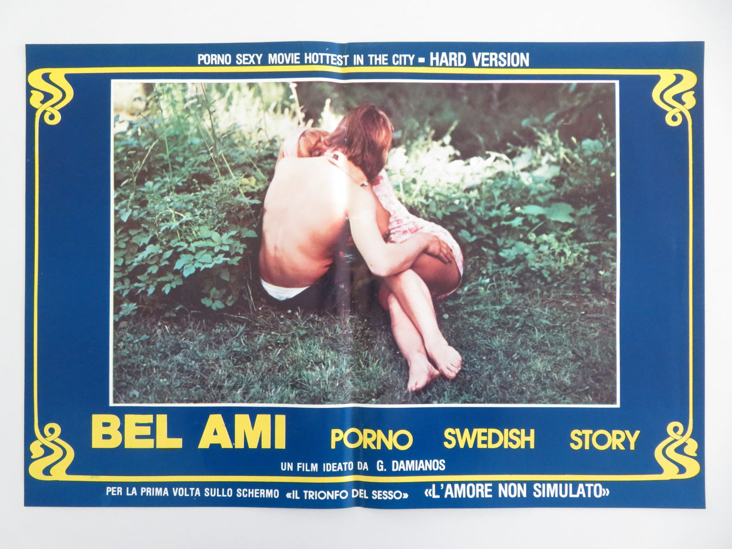 BEL AMI - D ITALIAN FOTOBUSTA POSTER HARRY REEMS CHRISTA LINDER 1976 - Rendezvous Cinema