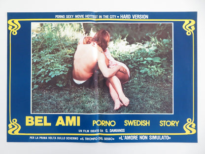 BEL AMI - D ITALIAN FOTOBUSTA POSTER HARRY REEMS CHRISTA LINDER 1976 - Rendezvous Cinema