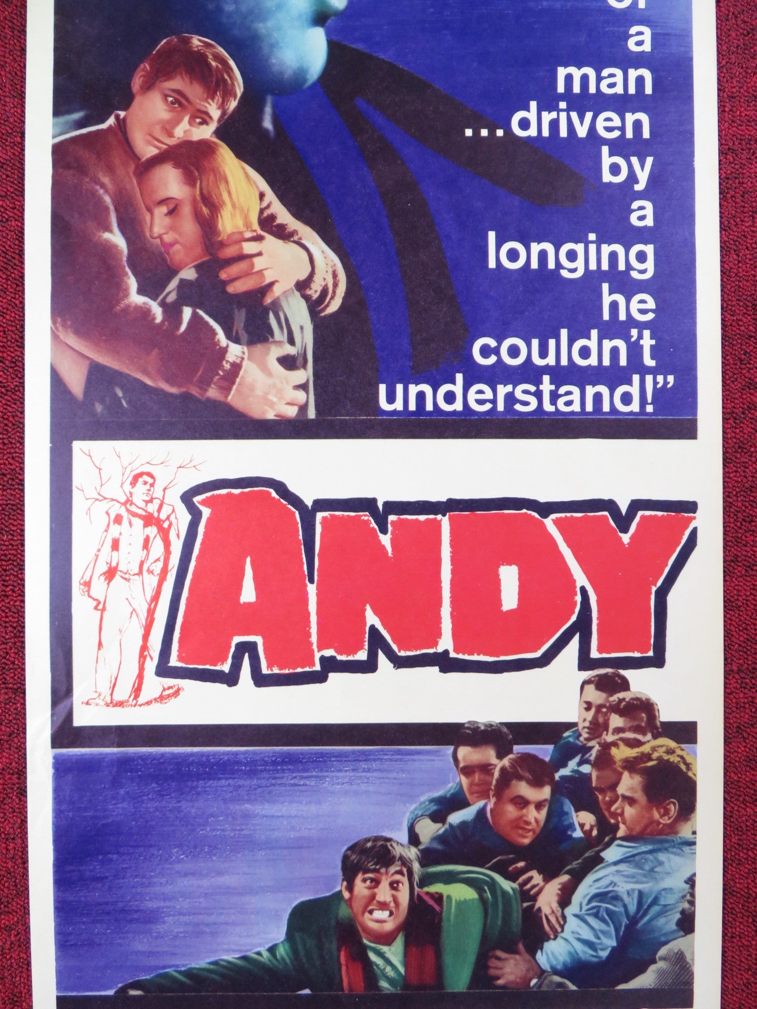 ANDY US INSERT POSTER NORMAN ALDEN TAMARA DAYKARHONOVA 1965 - Rendezvous Cinema