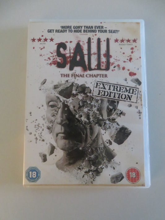 SAW THE FINAL CHAPTER - EXTREME EDITION / SAW 3D (DVD) TOBIN BELL 2010 REGION 2