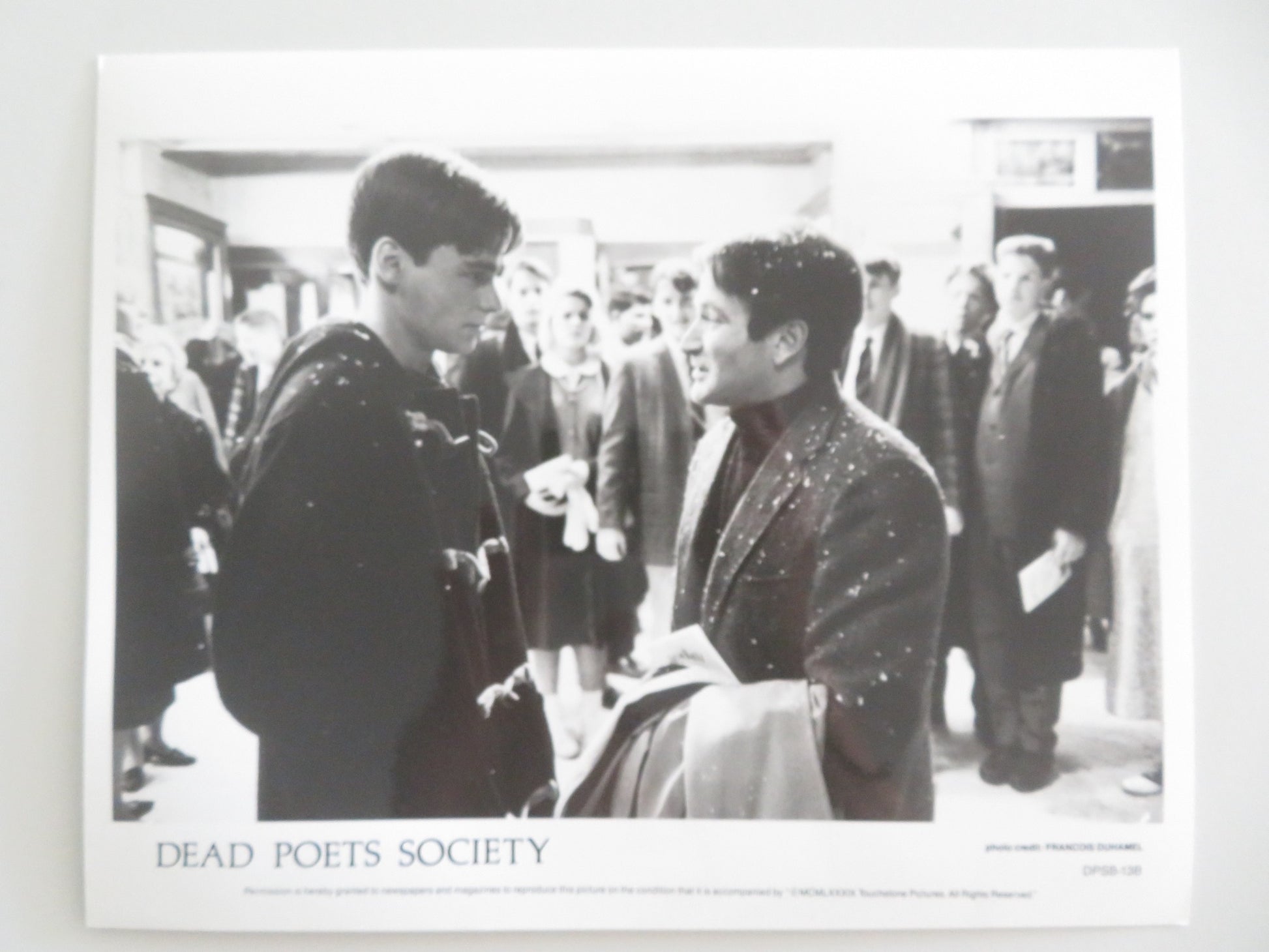 DEAD POETS SOCIETY MOVIE STILL PHOTO LOT OF 5 ROBIN WILLIAMS JOSH CHARLES 1989 - Rendezvous Cinema