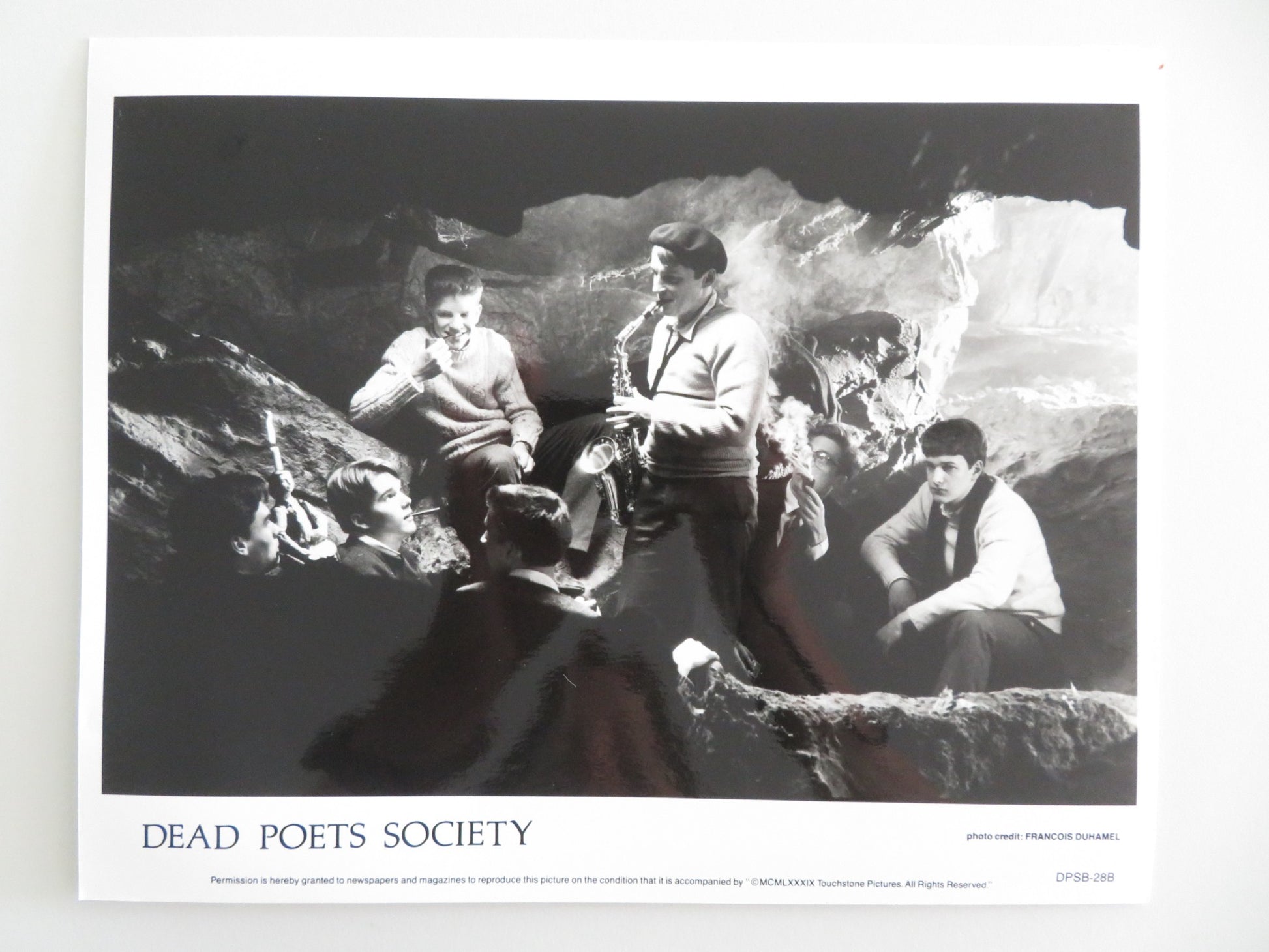 DEAD POETS SOCIETY MOVIE STILL PHOTO LOT OF 5 ROBIN WILLIAMS JOSH CHARLES 1989 - Rendezvous Cinema