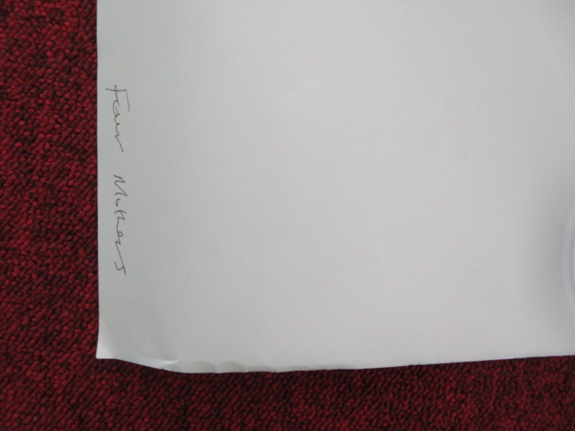 FOUR MOTHERS UK QUAD ROLLED POSTER JAMES MCARDLE FIONNULA FLANAGAN 2024 - Rendezvous Cinema