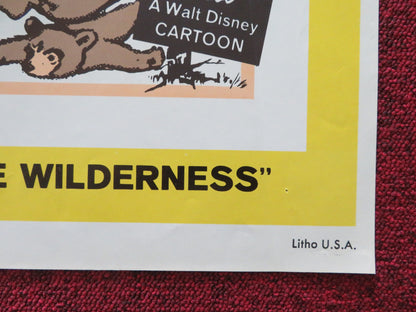 THE LIVING DESERT FOLDED US ONE SHEET POSTER DISNEY WINSTON HIBLER R1964 - Rendezvous Cinema