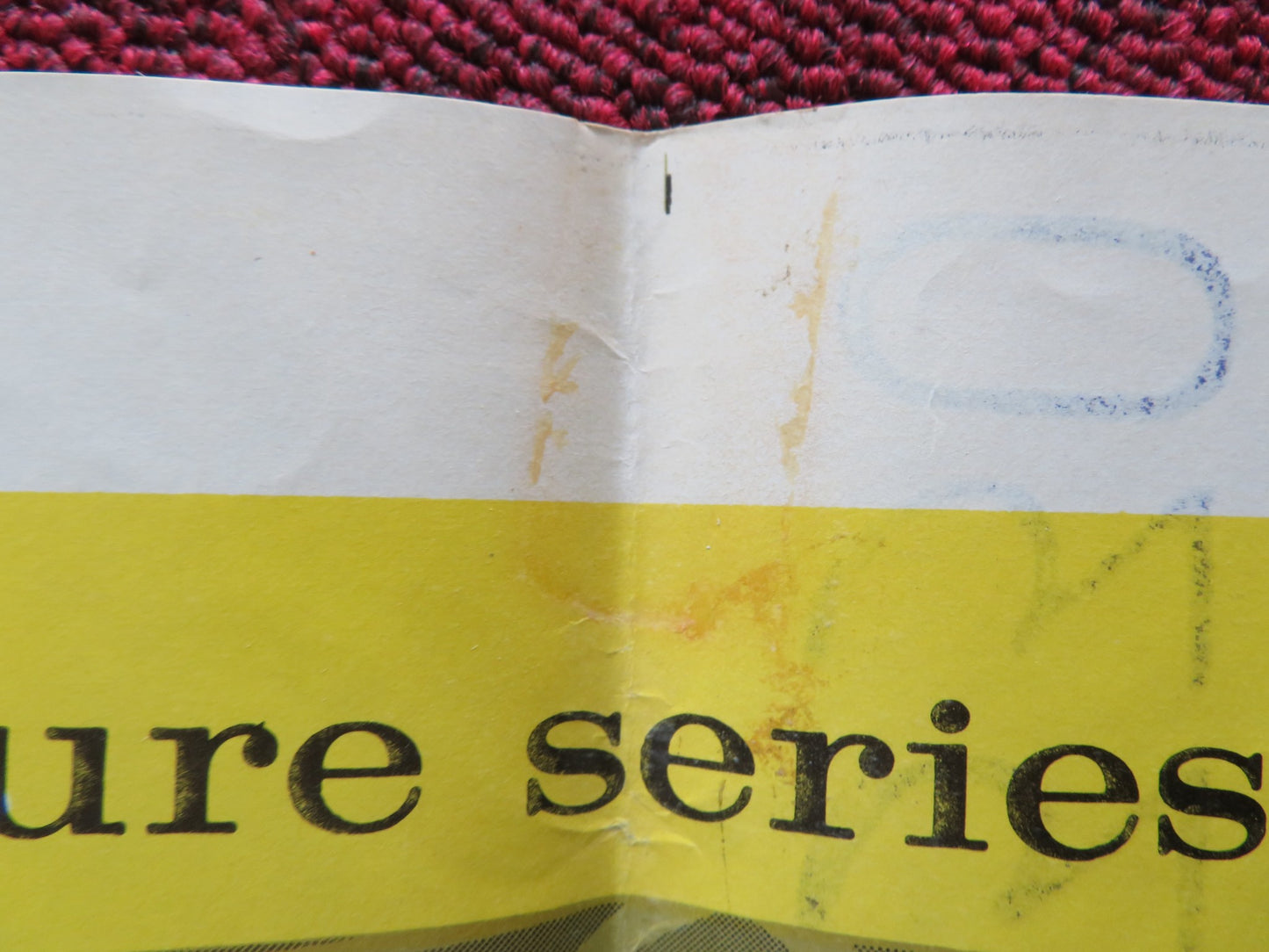 THE LIVING DESERT FOLDED US ONE SHEET POSTER DISNEY WINSTON HIBLER R1964 - Rendezvous Cinema