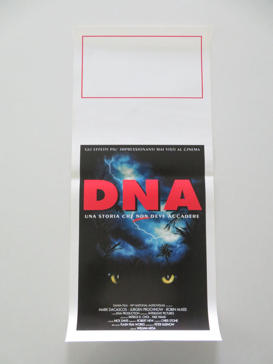DNA ITALIAN LOCANDINA POSTER MARK DACASCOS JURGEN PROCHNOW 1996