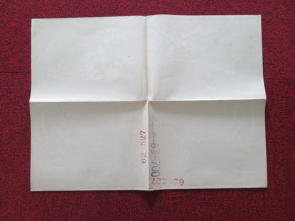 DER ROSENKAVALIER FOLDED US ONE SHEET POSTER ELISABETH SCHWARZKOPF 1967 - Rendezvous Cinema