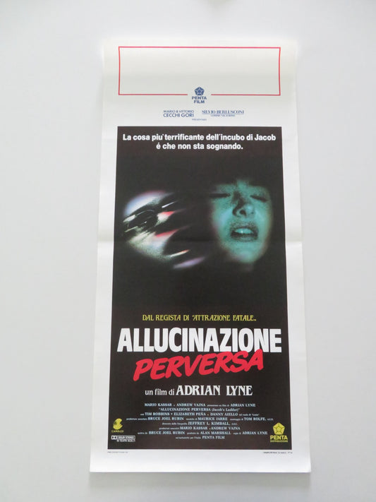 JACOB'S LADDER ITALIAN LOCANDINA POSTER TIM ROBBINS ELIZABETH PENA 1990
