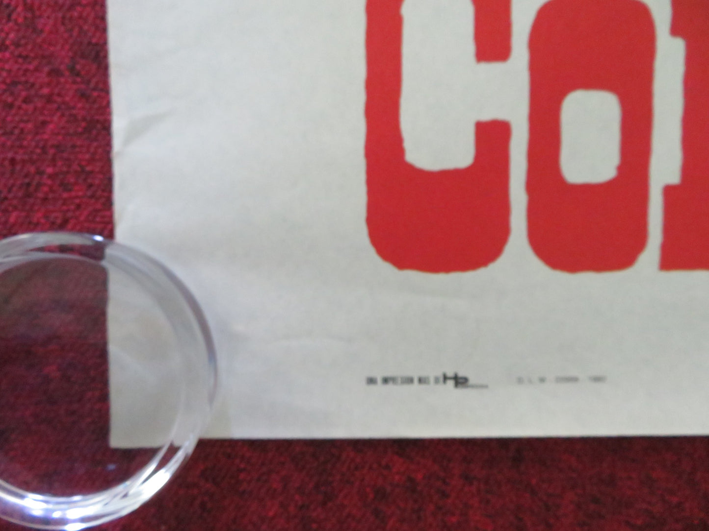 THE NAKED SPUR SPANISH POSTER ROLLED JAMES STEWART JANET LEIGH R1982 - Rendezvous Cinema