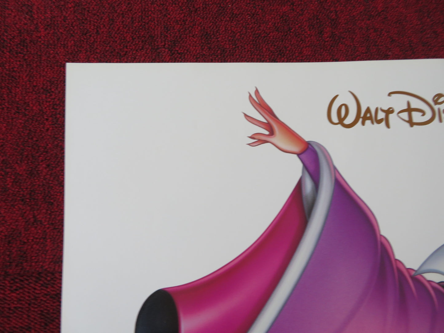 SNOW WHITE AND THE SEVEN DWARFS FOLDED US ONE SHEET POSTER DISNEY R. ATWELL 1993 - Rendezvous Cinema