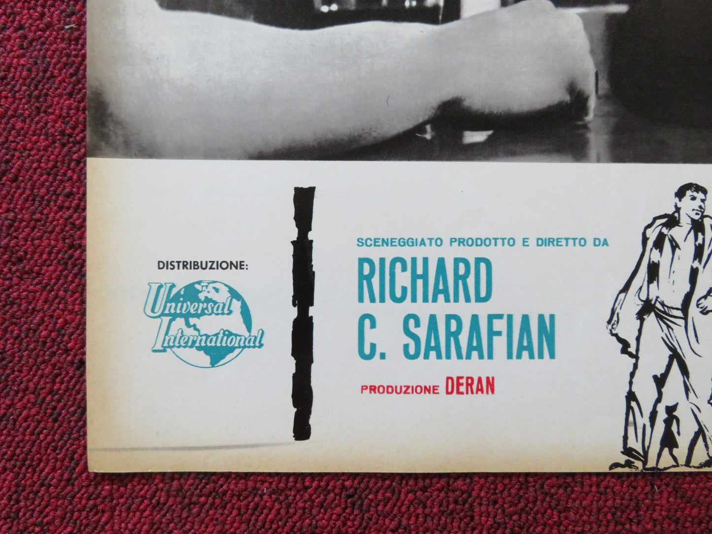 ANDY - G ITALIAN FOTOBUSTA POSTER NORMAN ALDEN TAMARA DAYKARHONOVA 1965 - Rendezvous Cinema