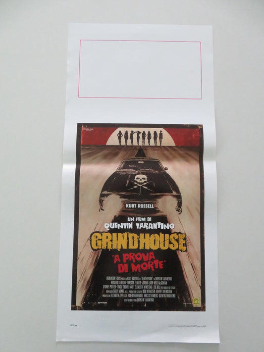 GRINDHOUSE ITALIAN LOCANDINA POSTER KURT RUSSELL QUENTIN TARANTINO 2007