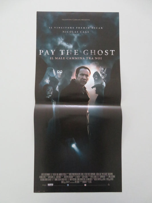 PAY THE GHOST ITALIAN LOCANDINA POSTER NICOLAS CAGE SARAH WAYNE CALLIES 2015
