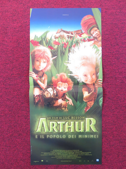 ARTHUR AND THE INVISIBLES ITALIAN LOCANDINA POSTER FREDDIE HIGHMORE 2006 - Rendezvous Cinema