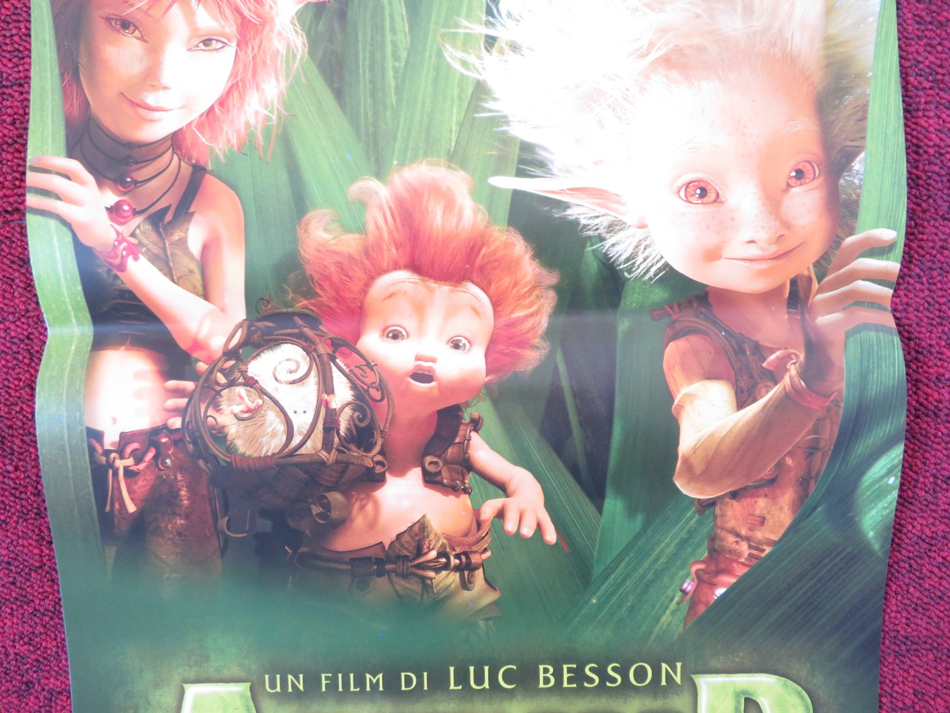 ARTHUR AND THE INVISIBLES ITALIAN LOCANDINA POSTER FREDDIE HIGHMORE 2006 - Rendezvous Cinema