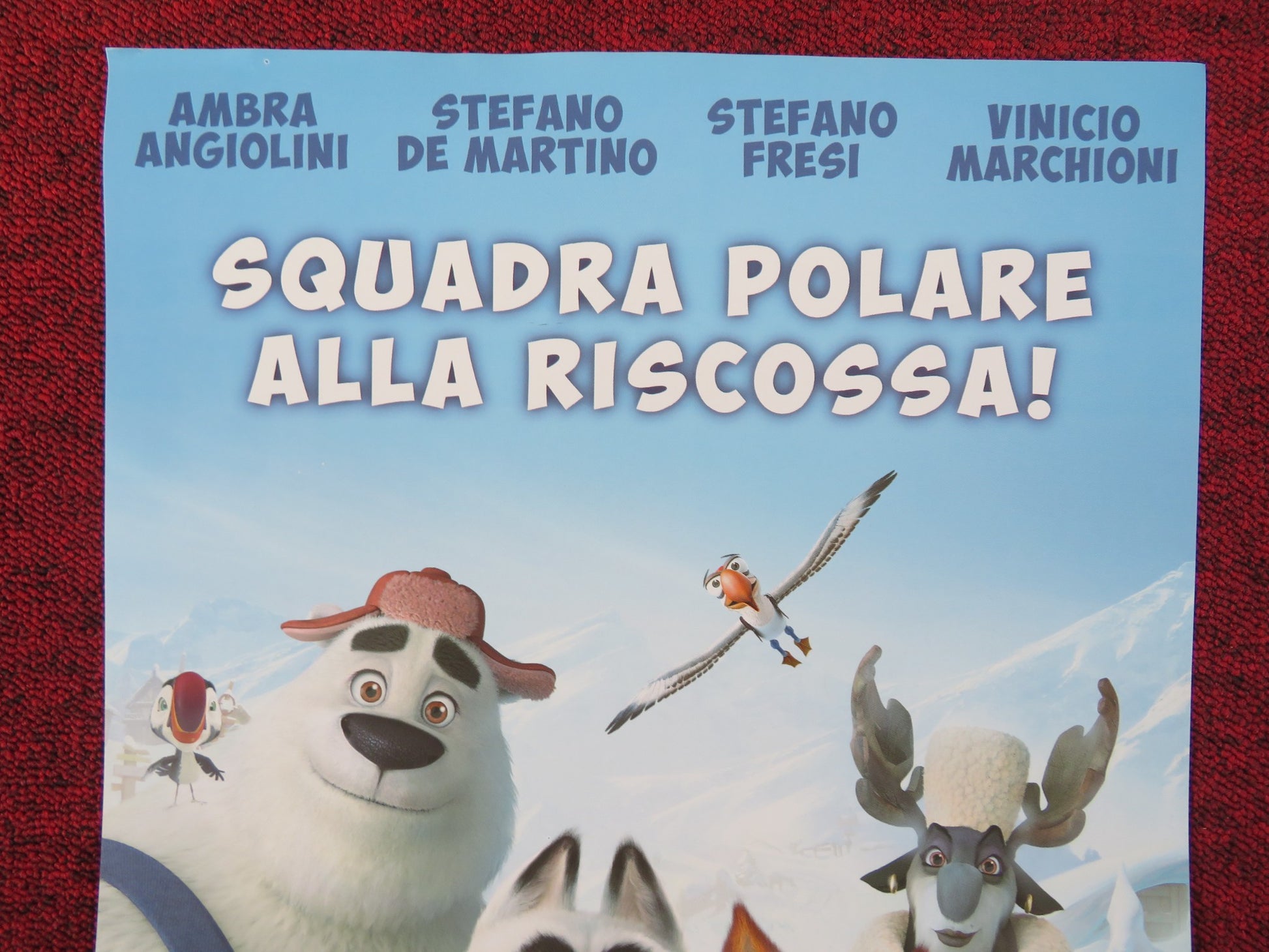 ARCTIC DOGS ITALIAN LOCANDINA POSTER JEREMY RENNER HEIDI KLUM 2018 - Rendezvous Cinema