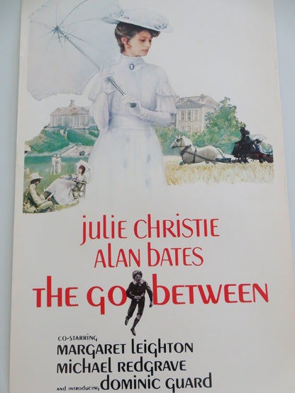 The Go-Between US Insert Poster Julie Christie Alan Bates 1971