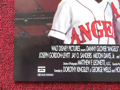 ANGELS IN THE OUTFIELD VHS VIDEO POSTER DANNY GLOVER CHRISTOPHER LLOYD 1994 - Rendezvous Cinema