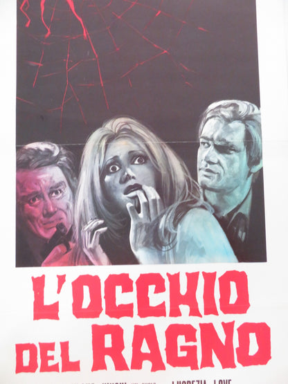 L'OCCHIO DEL RAGNO ITALIAN LOCANDINA POSTER KLAUS KINSKI LUCRETIA LOVE 1971 - Rendezvous Cinema