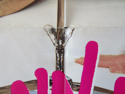 DOWN AND OUT IN BEVERLY HILLS FOLDED US ONE SHEET POSTER NICK NOLTE MIDLER 1986 - Rendezvous Cinema