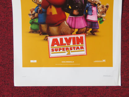 ALVIN AND THE CHIPMUNKS: THE SQUEAKQUEL ITALIAN LOCANDINA POSTER JASON LEE 2009 - Rendezvous Cinema