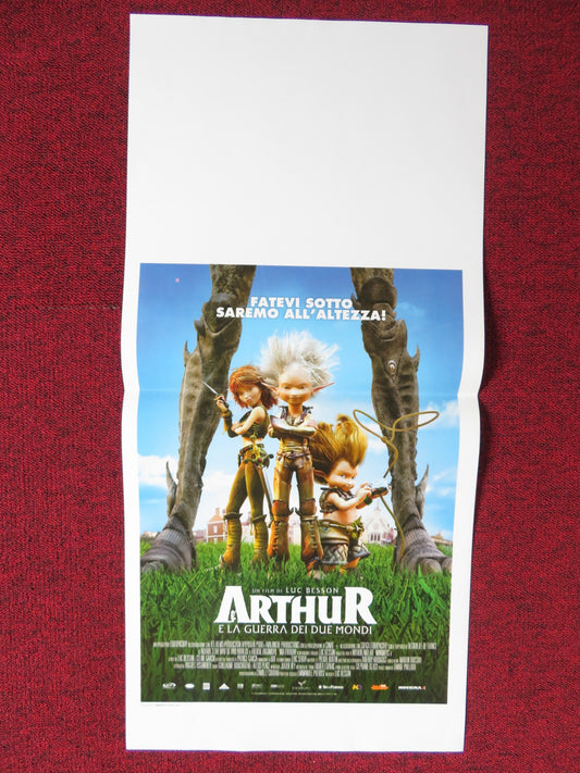 ARTHUR 3: THE WAR OF THE TWO WORLDS ITALIAN LOCANDINA POSTER MIA FARROW 2010 - Rendezvous Cinema