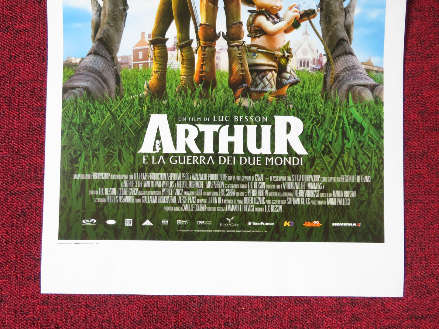ARTHUR 3: THE WAR OF THE TWO WORLDS ITALIAN LOCANDINA POSTER MIA FARROW 2010 - Rendezvous Cinema