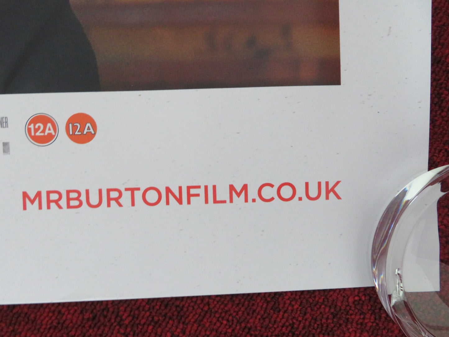 MR. BURTON UK QUAD ROLLED POSTER TOBY JONES LESLEY MANVILLE 2025 - Rendezvous Cinema