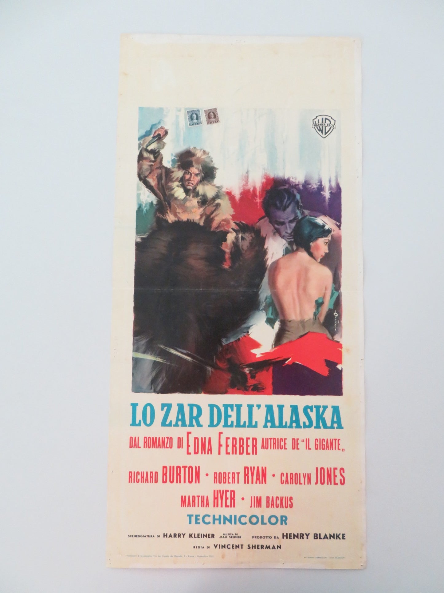 ICE PALACE ITALIAN LOCANDINA POSTER RICHARD BURTON ROBERT RYAN R1963 - Rendezvous Cinema