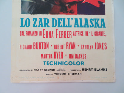 ICE PALACE ITALIAN LOCANDINA POSTER RICHARD BURTON ROBERT RYAN R1963 - Rendezvous Cinema
