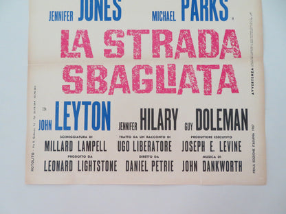 THE IDOL ITALIAN LOCANDINA POSTER JENNIFER JONES MICHAEL PARKS 1967 - Rendezvous Cinema