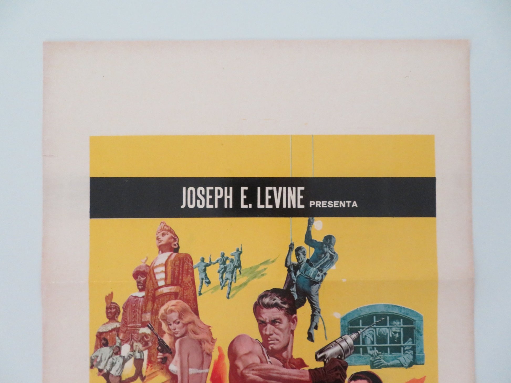 THE CAPER OF THE GOLDEN BULLS ITALIAN LOCANDINA POSTER STEPHEN BOYD 1967 - Rendezvous Cinema