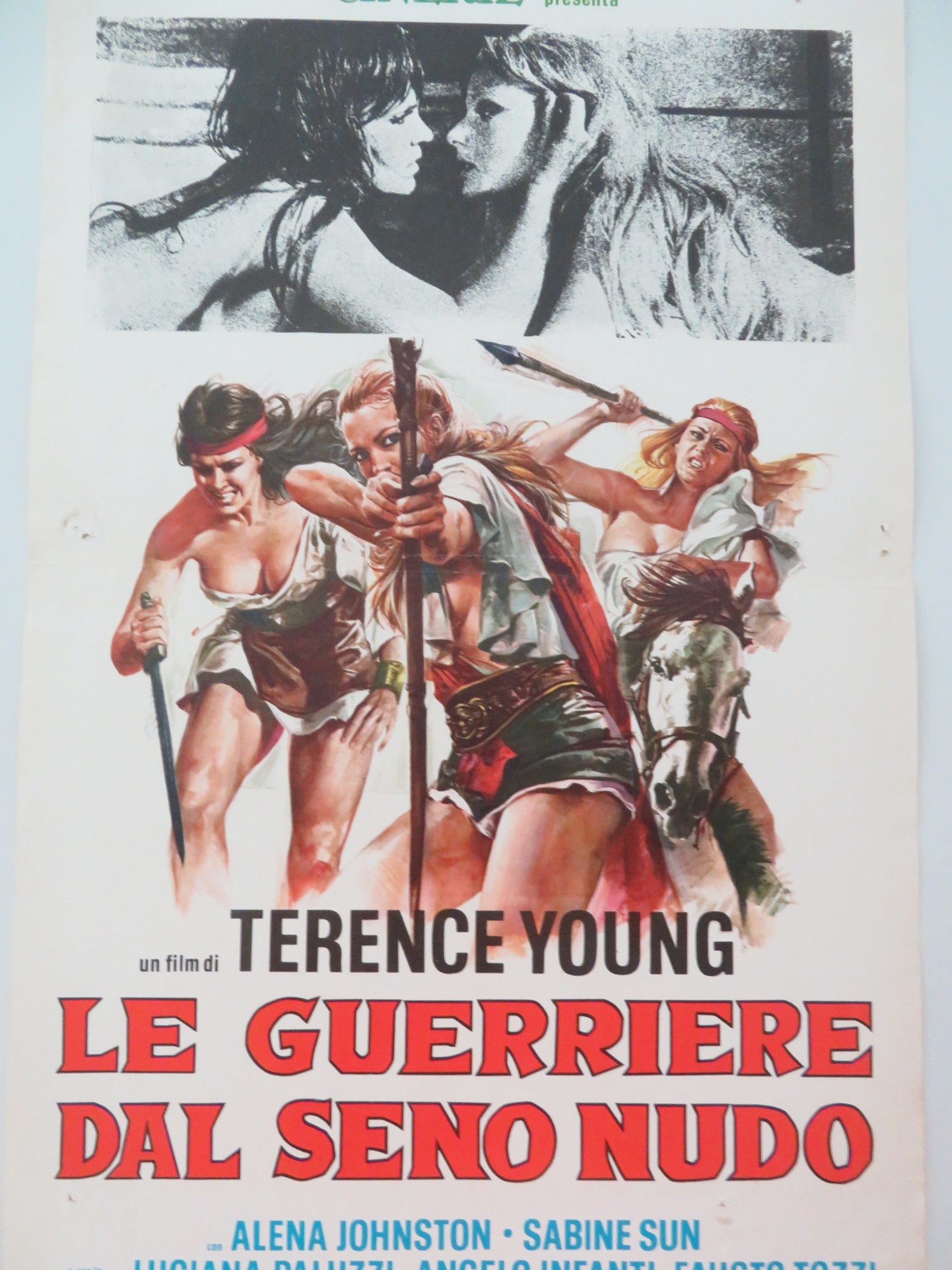 WAR GODDESS ITALIAN LOCANDINA POSTER ALENA JOHNSTON SABINE SUN 1974 - Rendezvous Cinema
