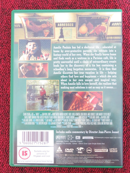 AMELIE (DVD) AUDREY TAUTOU MATHIEU KASSOVITZ 2001 REGION 2 - Rendezvous Cinema