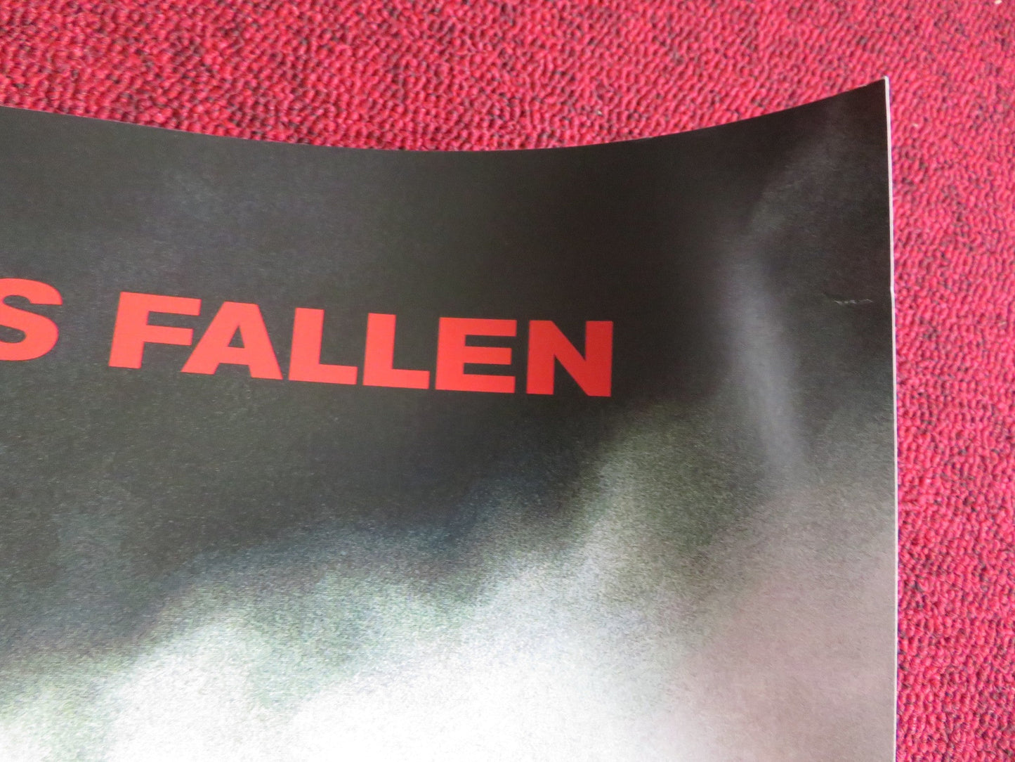 ANGEL HAS FALLEN UK QUAD (30"x 40") ROLLED POSTER GERARD BUTLER D. HUSTON 2019 - Rendezvous Cinema