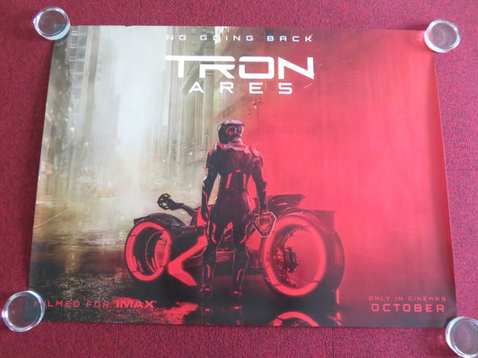 TRON: ARES - A UK QUAD ROLLED POSTER DISNEY JARED LETO JEFF BRIDGES 2025