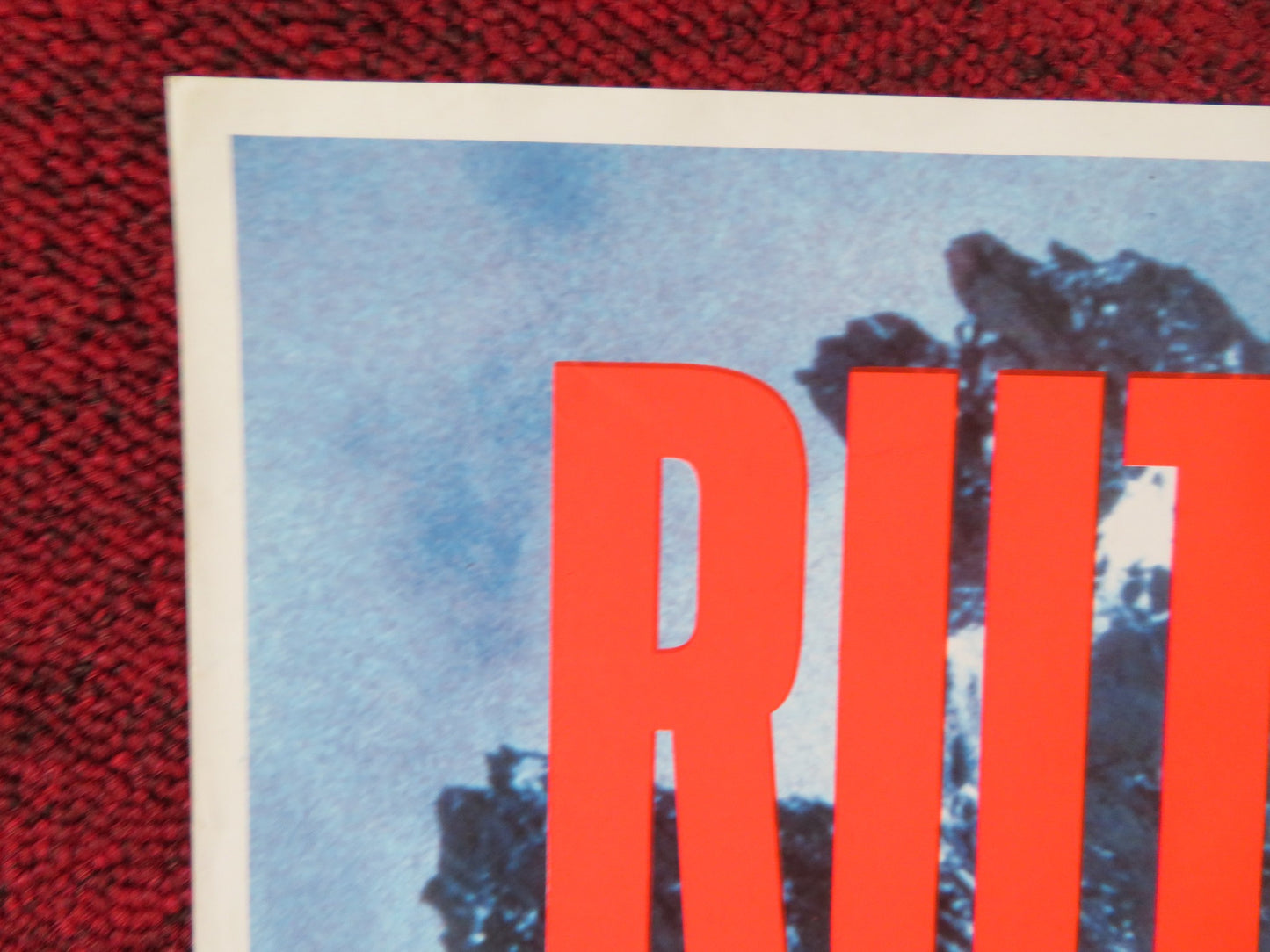 ARCTIC BLUE VHS POSTER ROLLED RUTGER HAUER DYLAN WALSH 1993 - Rendezvous Cinema