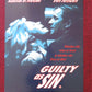 GUILTY AS SIN VHS VIDEO POSTER REBECCA DE MORNAY DON JOHNSON 1993