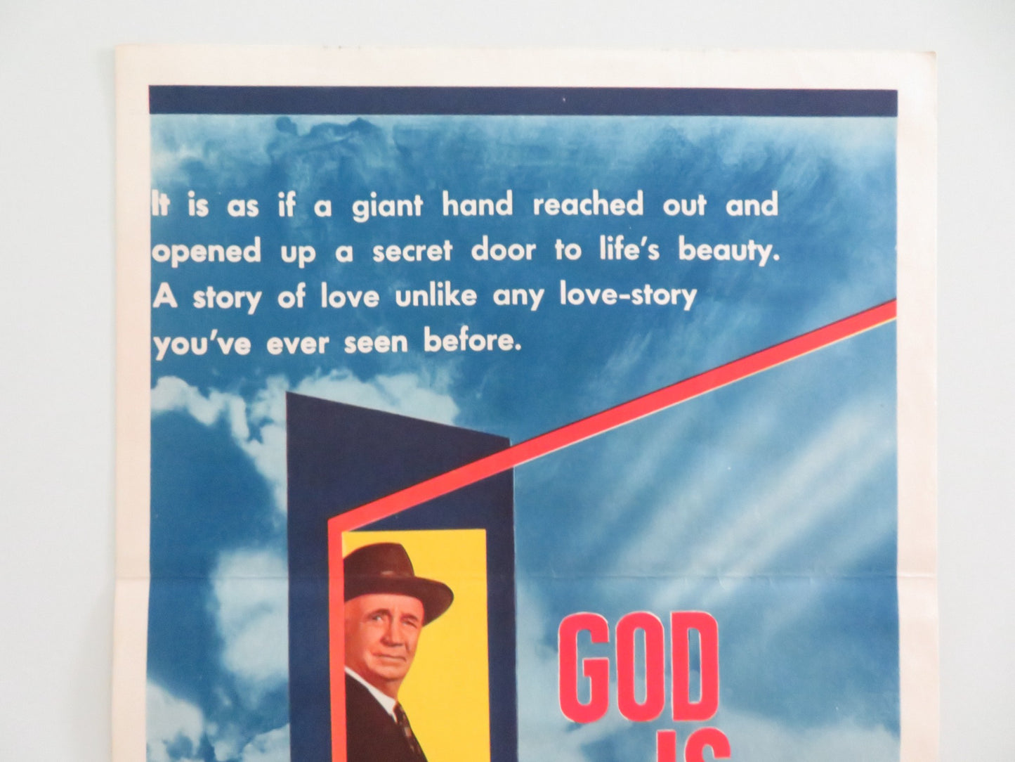GOD IS MY PARTNER US INSERT POSTER WALTER BRENNAN JOHN HOYT 1957 - Rendezvous Cinema