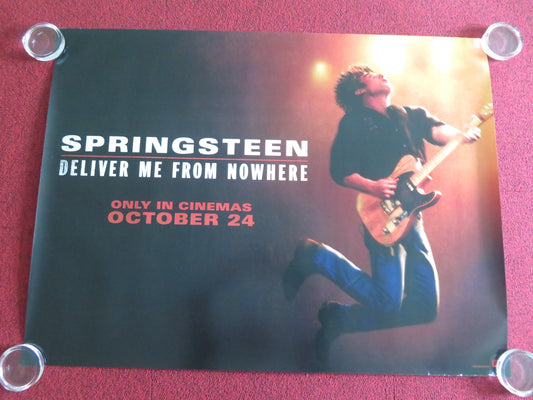 SPRINGSTEEN: DELIVER ME FROM NOWHERE - B UK QUAD ROLLED POSTER J. A. WHITE 2025