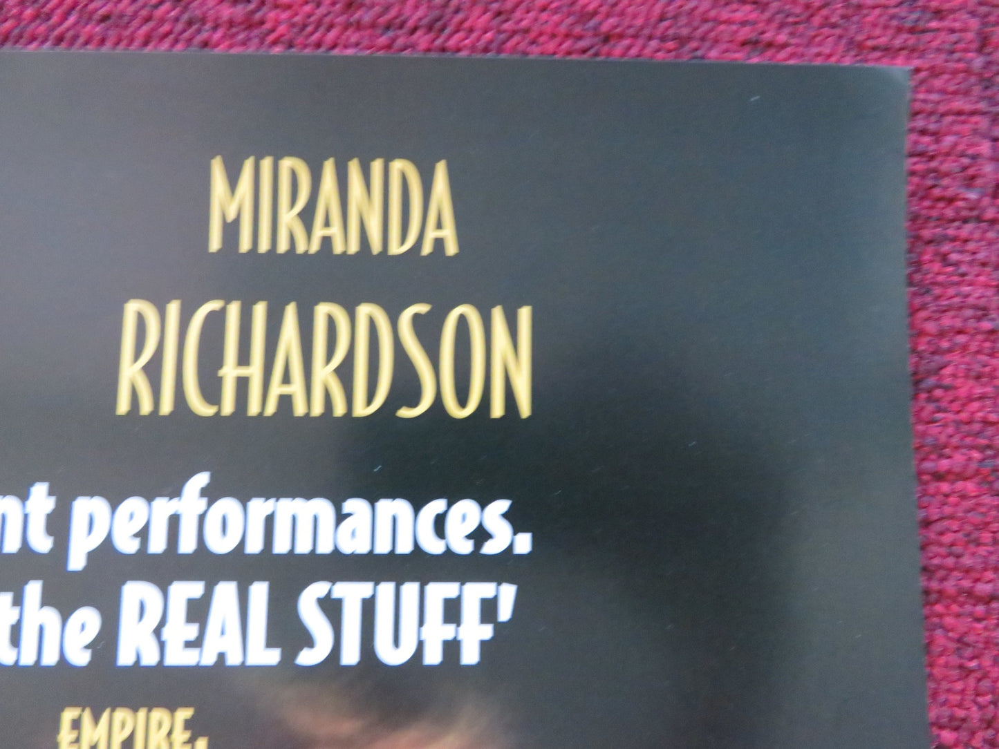 KANSAS CITY VHS VIDEO POSTER JENNIFER JASON LEIGH MIRANDA RICHARDSON 1996 - Rendezvous Cinema