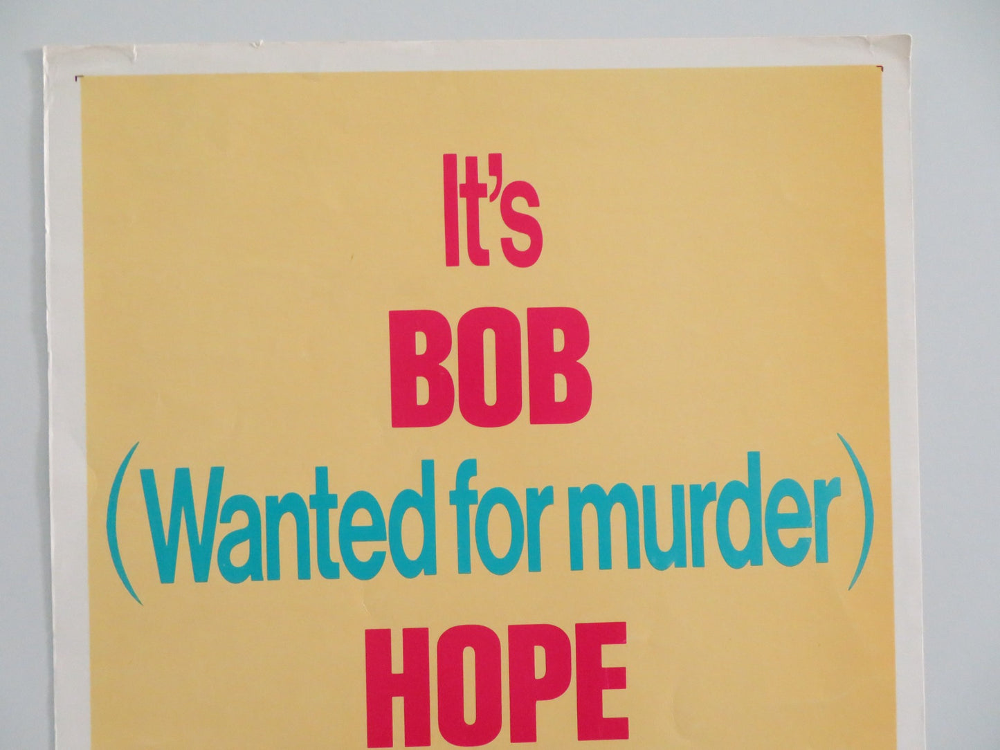 CANCEL MY RESERVATION US INSERT POSTER BOB HOPE EVA MARIE SAINT 1972 - Rendezvous Cinema