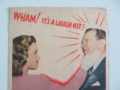 THE MEANEST MAN IN THE WORLD US INSERT POSTER JACK BENNY PRISCILLA LANE 1943 - Rendezvous Cinema